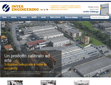 Tablet Screenshot of inteaengineering.it